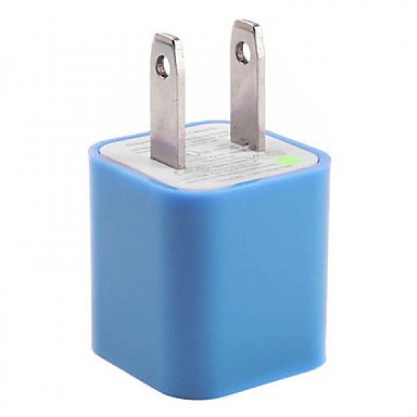 Wholesale Cell Phone House Power Adapter (Blue)